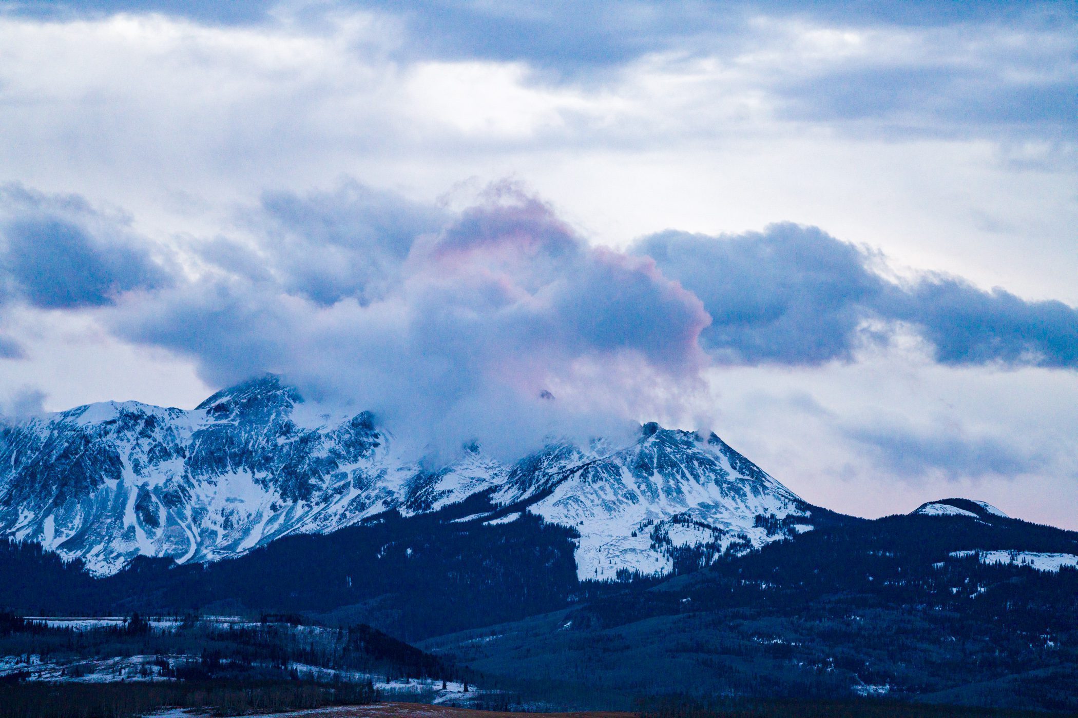 Colorado Winters : Sawpit, Telluride, Gunnison